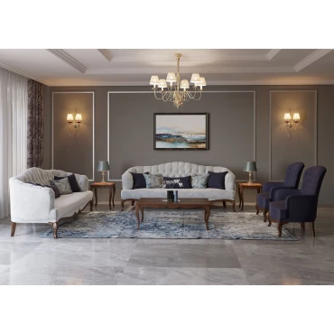 مبل پذیرایی نیلپر مدل دایان