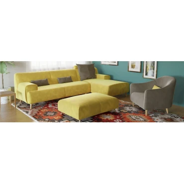 مبل راحتی نیلپر مدل بنیز L