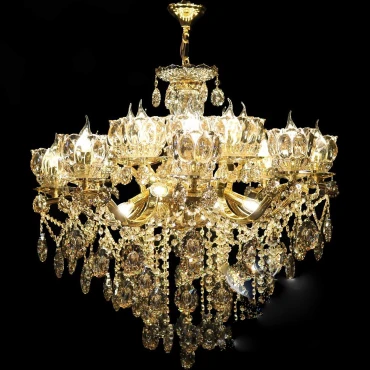 لوستر ژولیت ۸ شاخه ۲۰ شعله طلایی تودیسو