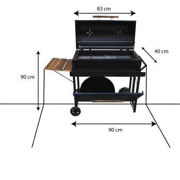 بابیکیو زغالی فن دار مدل Z83