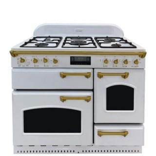 اجاق گاز تاکنو گاز سری فالکون مدل 5B BS Gold پنج شعله دستگیره طلایی ا Tacnogas Falcon Series 5B BS Gold Gas Stove