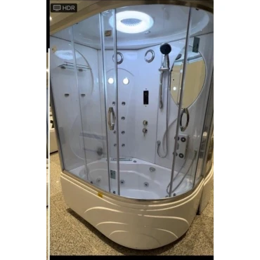 کابین دوش با جکوزی و سونای بخار