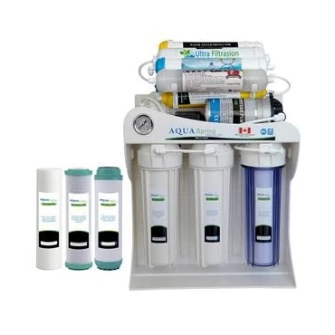 دستگاه تصفیه کننده آب آکوآ اسپرینگ مدل UF - SF4800 به همراه فیلتر مجموعه 3 عددی