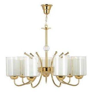 لوستر ۷ شعله چشمه نور کد A824/7-G طلایی