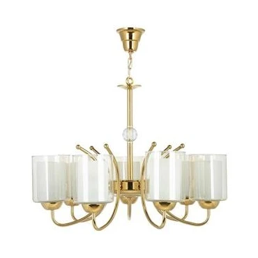 لوستر ۷ شعله چشمه نور کد A824/7-G طلایی