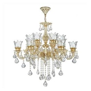 لوستر 12 شعله چشمه نور کد S3700/6-GWT