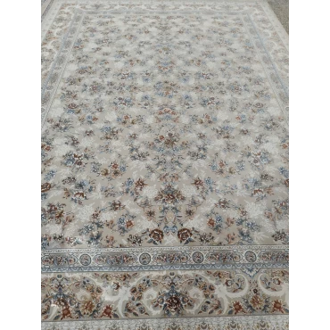 فرش ماشینی 1200 شانه گل برجسته طرح 1044