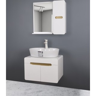 روشویی کابینتی ۱۲۶۸طلایی سایز۴۰*۶۰