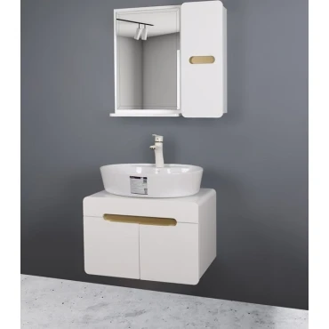 روشویی کابینتی ۱۲۶۸طلایی سایز۴۰*۶۰