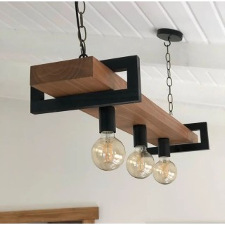 لوستر ۳ شعله مدرن L102