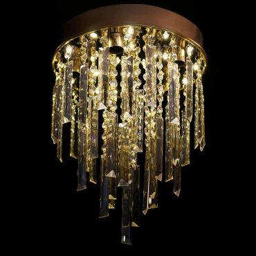 لوسترسقفی شیک دارای ال ای دی - طلایی ا chandelier