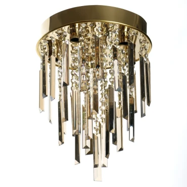 لوسترسقفی شیک دارای ال ای دی - طلایی ا chandelier