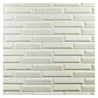 دیوار پوش فومی چسبی طرح آجر مشبک