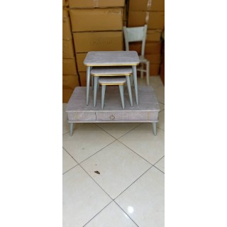 میز عسلی مبلمان طوسی