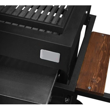 باربیکیو گازی ذغالی 90 سانتی پلوپزدار بوفالو