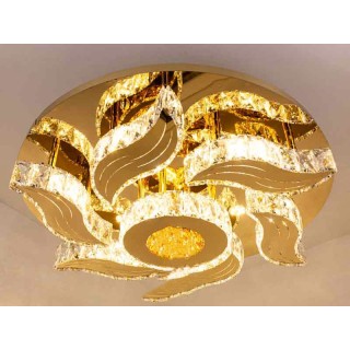 لوستر کریستالی سقفی طرح رزالین