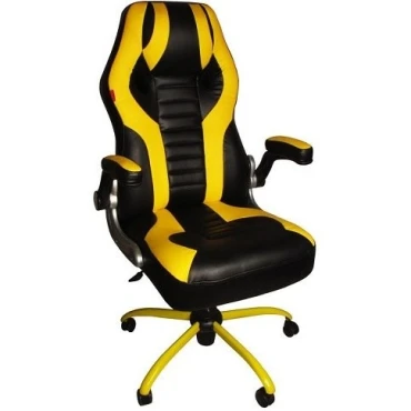 صندلی گیمینگ زرد میزیمو مدل PS4 4R