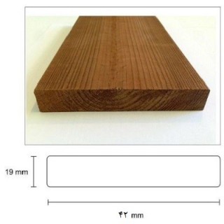 چوب ترمو ایرانی 4 متری 42*19