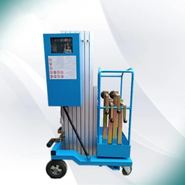 بالابر نفربر تک ستون چرخ کارگاهی