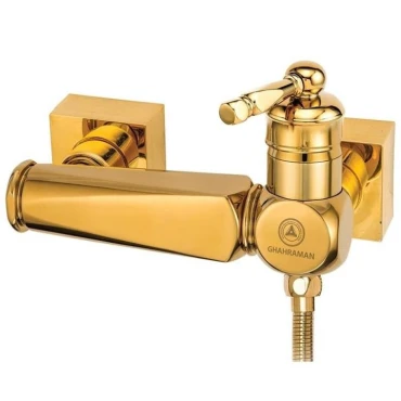 شیر مخلوط اهرمی توالتی مدل ارس طلایی براق قهرمان