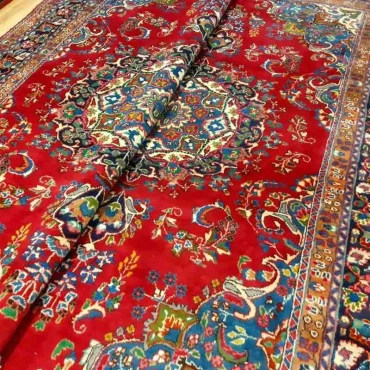 جفت فرش دستبافت سبزوار _ابعاد:300*200