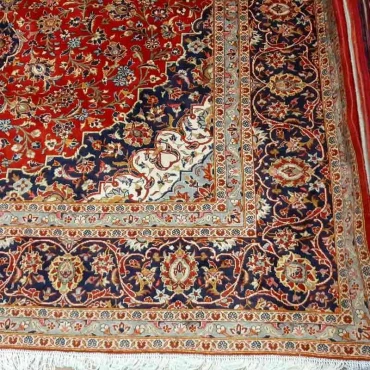 فرش دستبافت کاشان_ابعاد :395*290