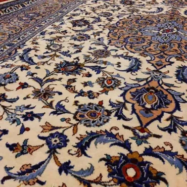 فرش دستبافت کاشان_ابعاد:345*255