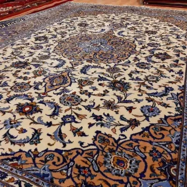 فرش دستبافت کاشان_ابعاد:345*255