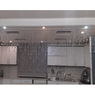 پرده کریستالی دیواری