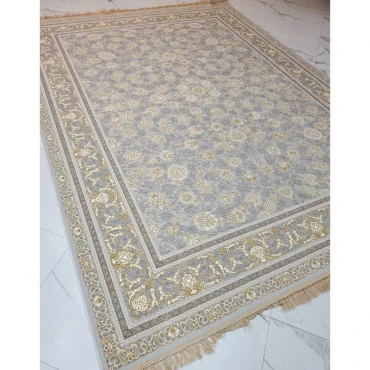 فرش افشان کد 305 طوسی طلایی 1200 شانه