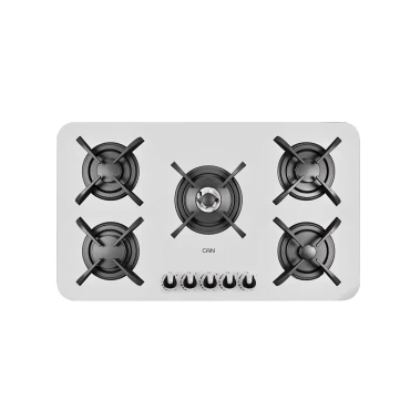 اجاق گاز پنج شعله شیشه ای PARDYC W میکس پلاس