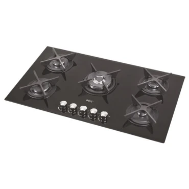 اجاق گاز پنج شعله شیشه ای  G521  میکس پلاس