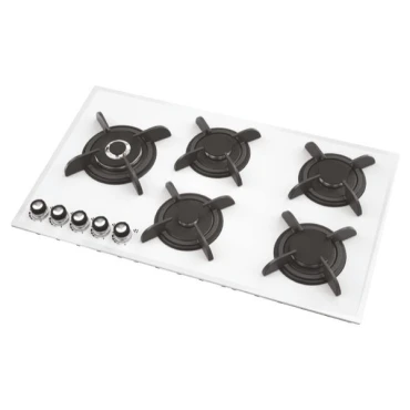 اجاق گاز پنج شعله شیشه ای G502LWمیکس پلاس