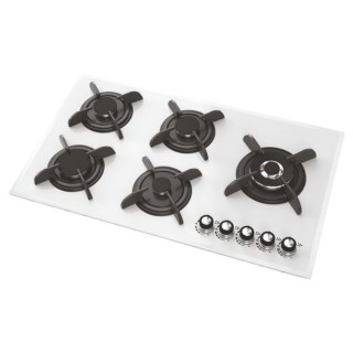 اجاق گاز پنج شعله شیشه ای G502RW میکس پلاس