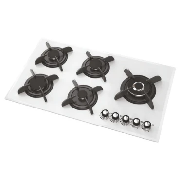 اجاق گاز پنج شعله شیشه ای G502RW میکس پلاس