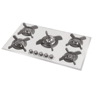 اجاق گاز پنج شعله شیشه ای G502W میکس پلاس
