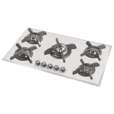 اجاق گاز پنج شعله شیشه ای G502W میکس پلاس