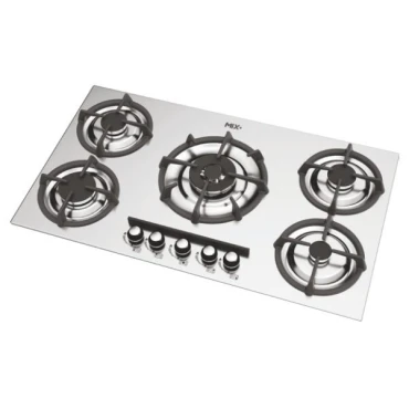 اجاق گاز پنج شعله استیل S 506 میکس پلاس