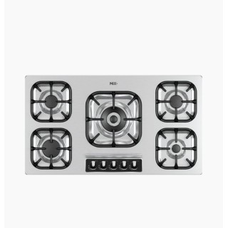 اجاق گاز پنج شعله استیل M 523 میکس پلاس
