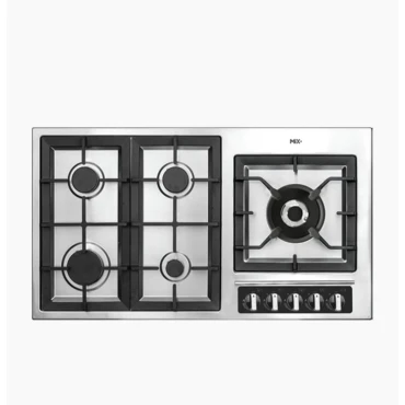 اجاق گاز پنج شعله استیل M 513 میکس پلاس