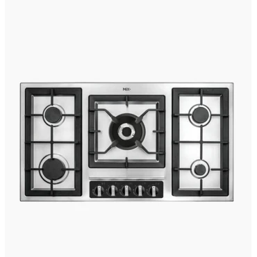 اجاق گاز پنج شعله استیل M 518 میکس پلاس