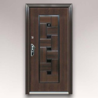 درب پرستیژ 105*210 طرح کلاسیک مدل PR 411 (دارای دو قفل)