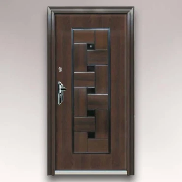 درب پرستیژ 105*210 طرح کلاسیک مدل PR 411 (دارای دو قفل)