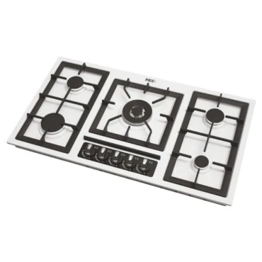 اجاق گاز پنج شعله استیل  E 518 WM میکس پلاس