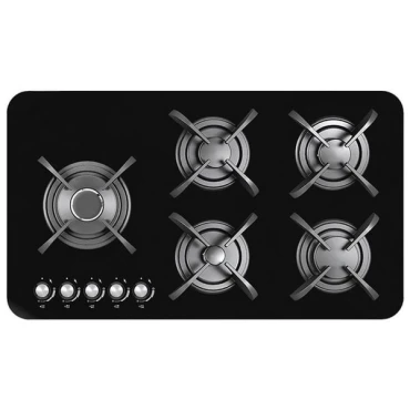 اجاق گاز پنج شعله شیشه ای IG 8509 میکس پلاس
