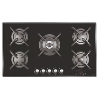 اجاق گاز پنج شعله شیشه ای IGT 502 میکس پلاس