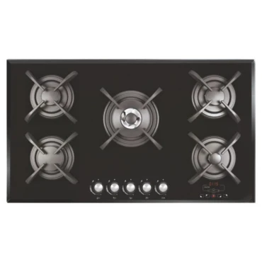 اجاق گاز پنج شعله شیشه ای IGT 502 میکس پلاس