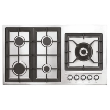 اجاق گاز پنج شعله استیل IS 9504 میکس پلاس