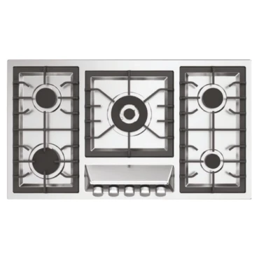 اجاق گاز پنج شعله استیل IS 9506 میکس پلاس