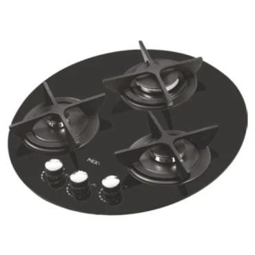 اجاق گاز سه شعله شیشه ای G 302 میکس پلاس